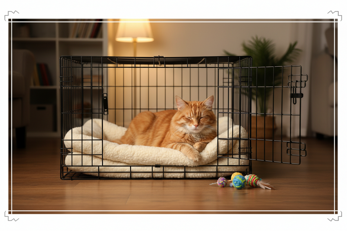 How to Crate Train a Cat: A Step-by-Step Behavioral Guide