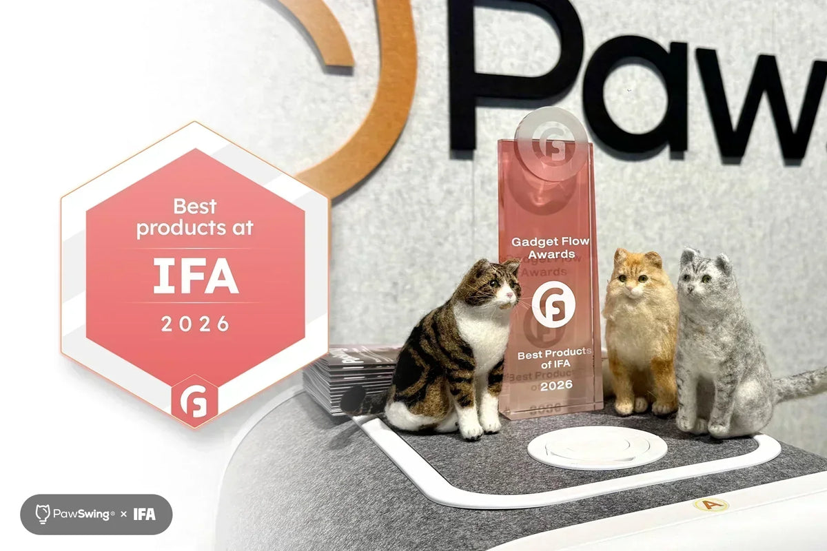 PawSwing Neo Earns Best Products of IFA 2026 Honor