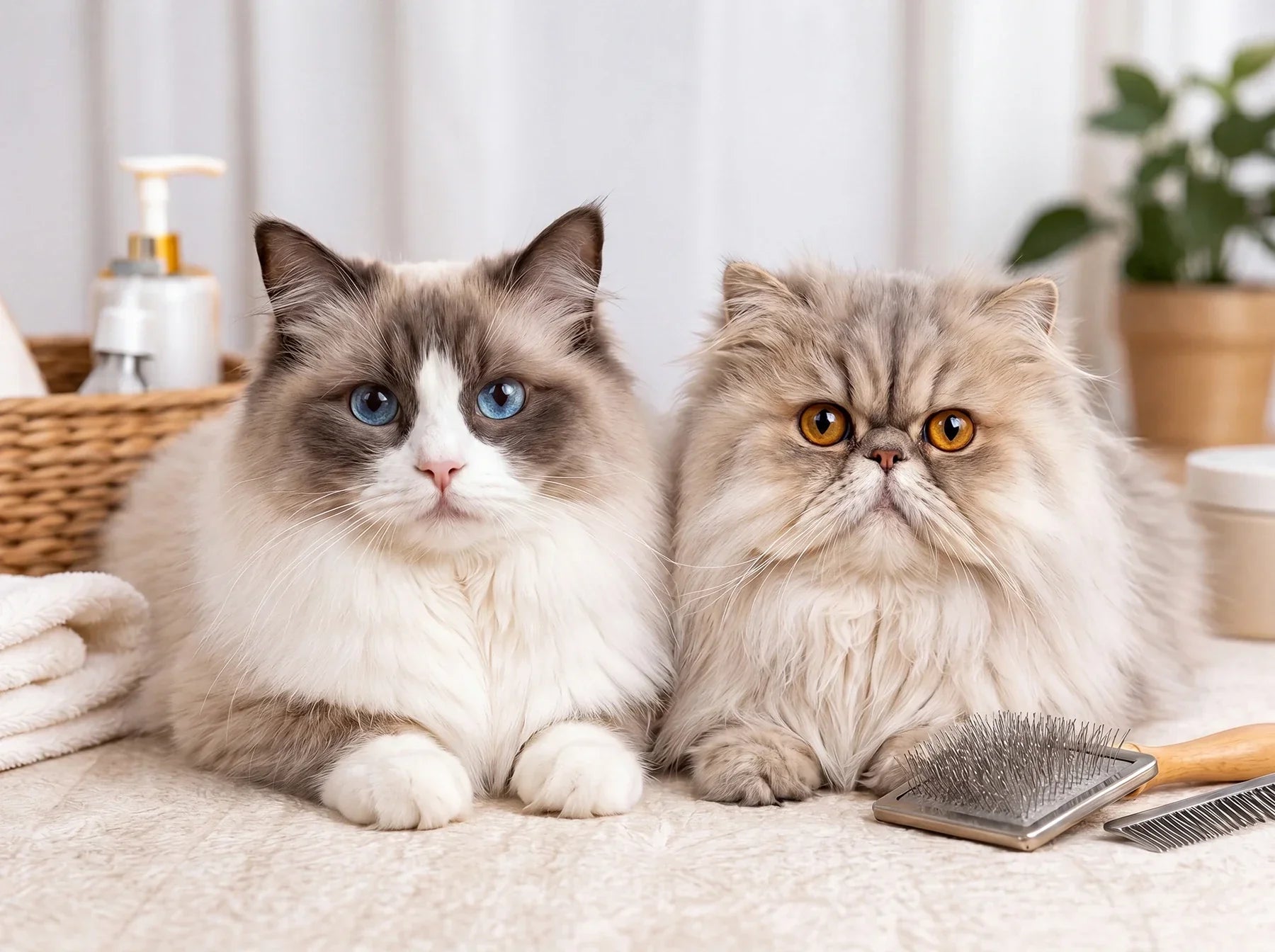 The Ultimate Guide to Grooming Long-Haired Cats: How to Remove Stubborn Mats from Your Ragdoll or Persian at Home?