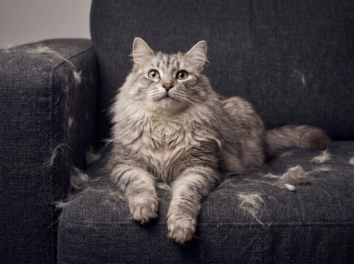 Is Your Cat Balding? PawSwing Guide to Cat Hair Loss vs Shedding