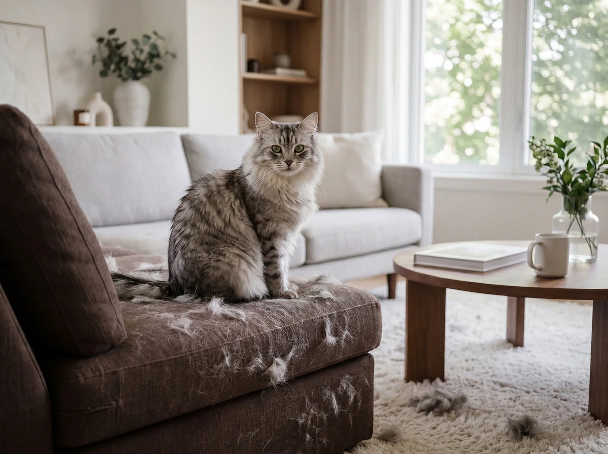 The Best Cat Hair Solution: Why Self-Grooming Changes Everything