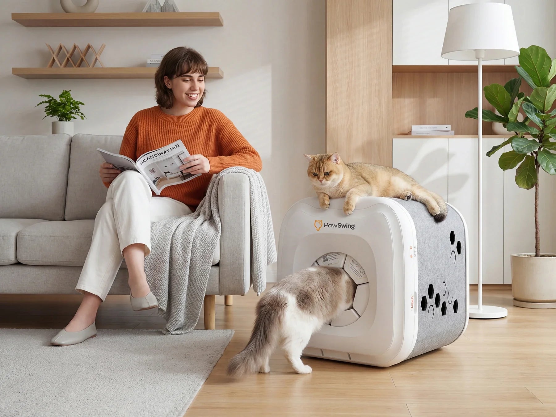 The Best Cat Hair Solution: Why Self-Grooming Changes Everything