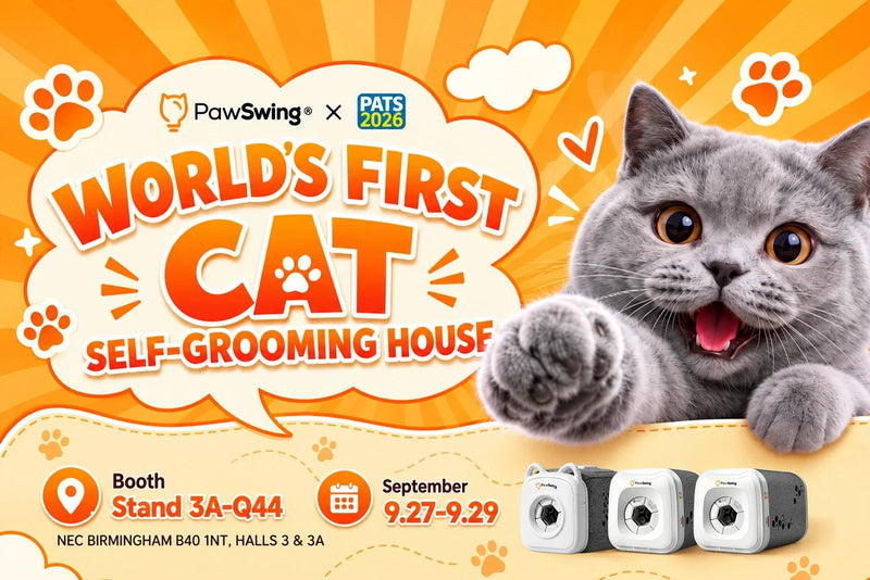 PawSwing to Showcase Cordless Cat Grooming Range at PATS 2026
