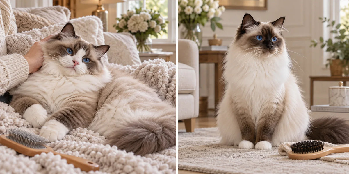 Ragdoll vs. Birman: How Their Personalities and Grooming Needs Differ