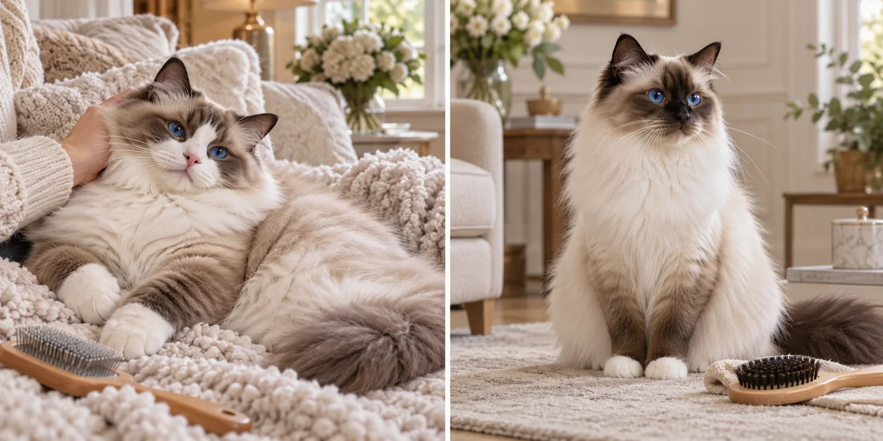 Ragdoll vs. Birman: How Their Personalities and Grooming Needs Differ
