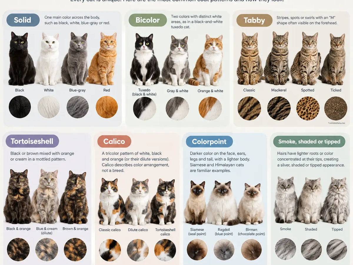 Cat Fur Types From Hair Layers to Coat Patterns