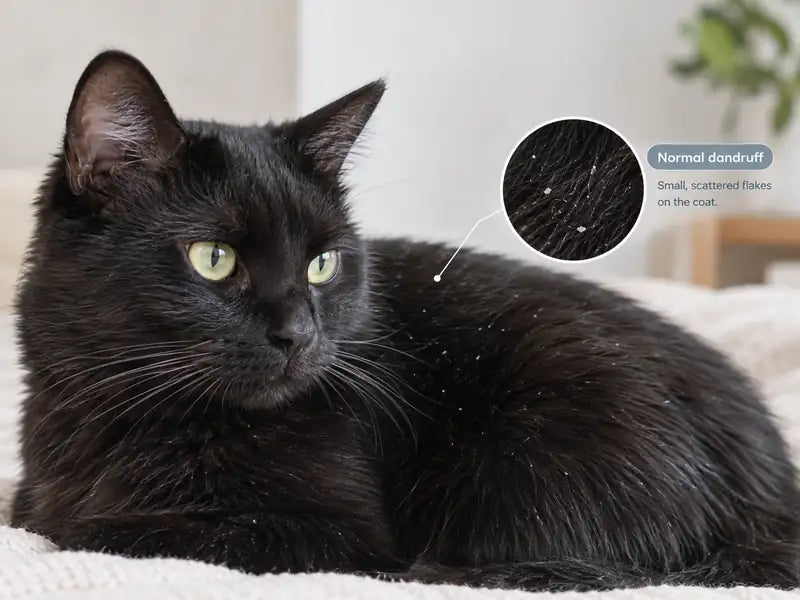 Why Does My Black Cat Have Dandruff