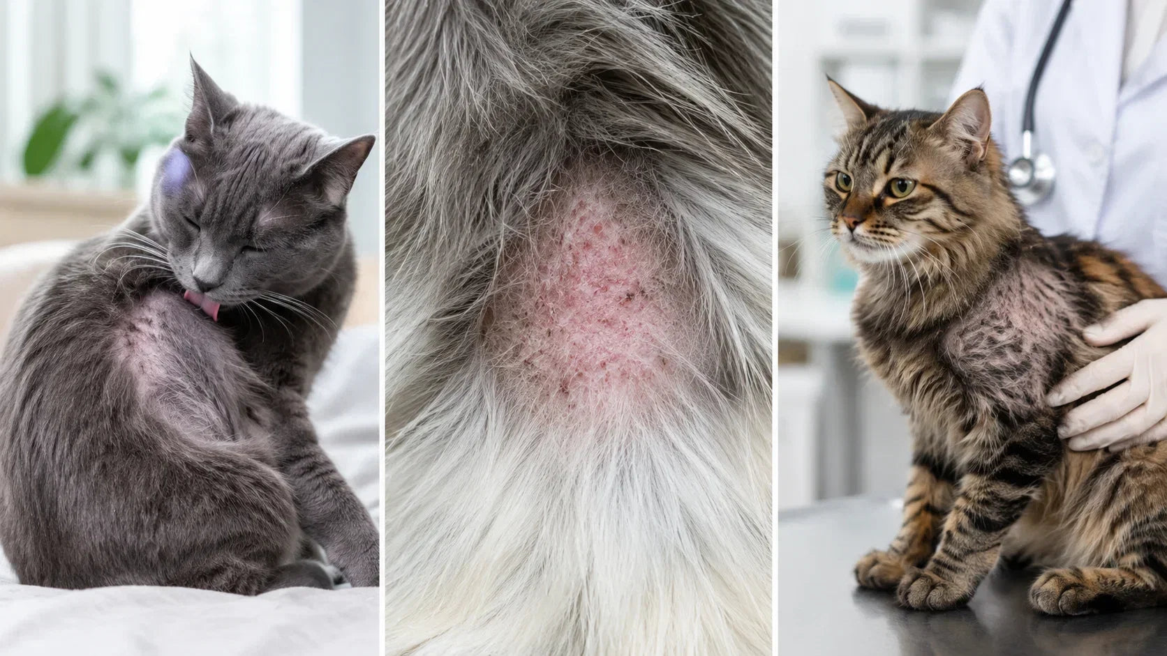 Cat Overgrooming: Signs, Possible Causes, and When to See a Vet