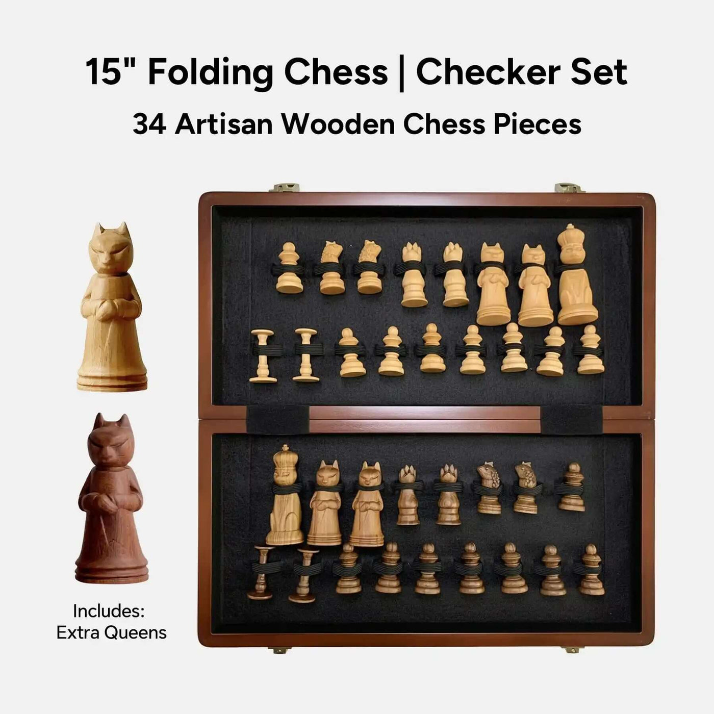 PawSwing® PawSwing Catstle Handmade Cat Chess Gift