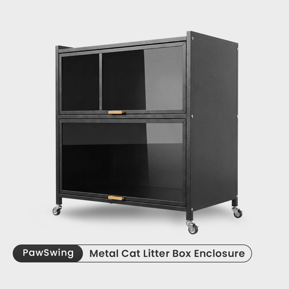 Metal Cat Litter Box Enclosure - DIY Assembly Kit