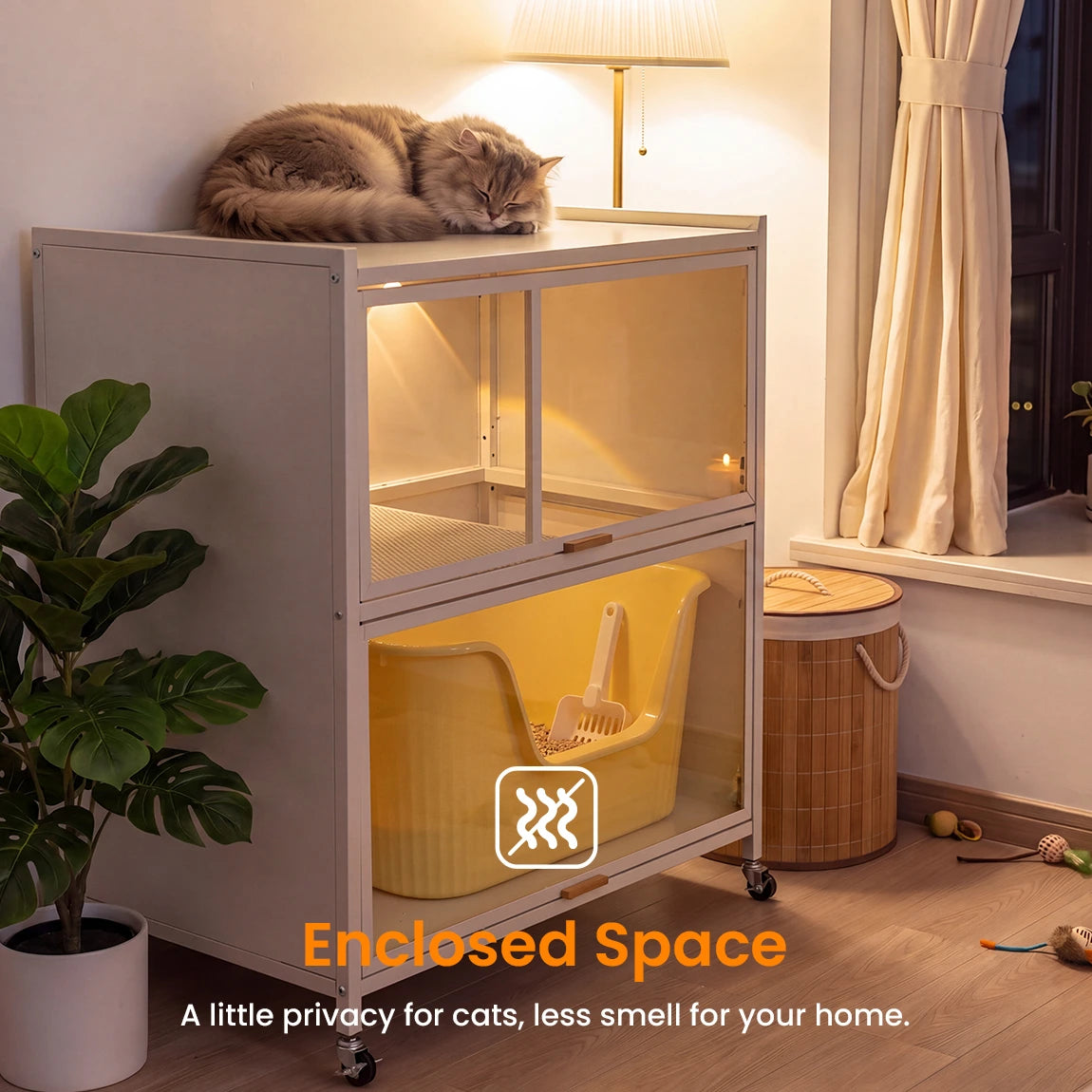 Metal Cat Litter Box Enclosure - DIY Assembly Kit
