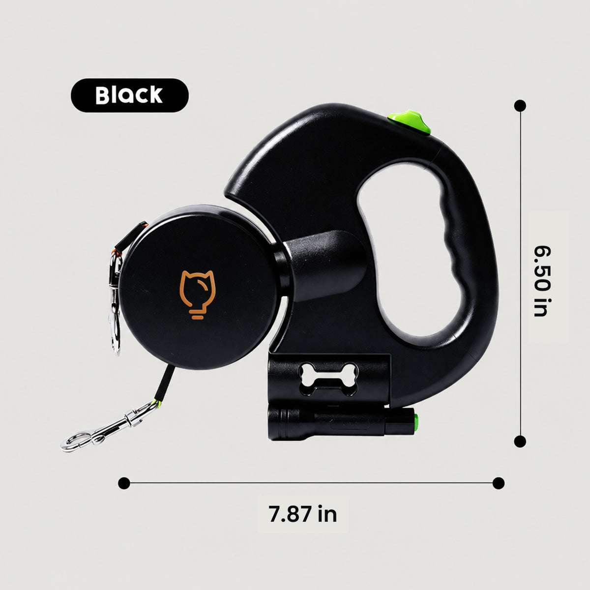 Pawswing Adjustable Dual-Ended Dog Leash