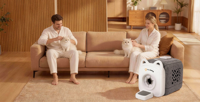 No cat hair after using PawSwing®cat grooming