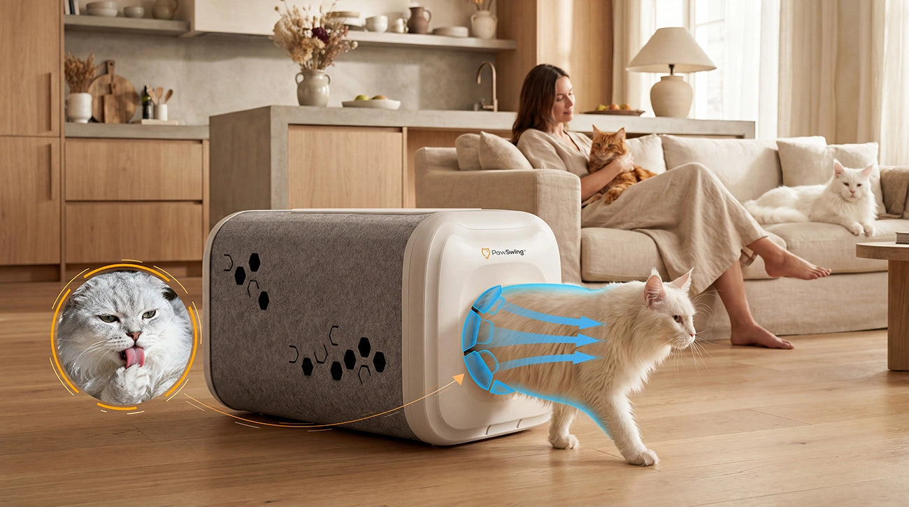 360° Self-Grooming Brush for Cat