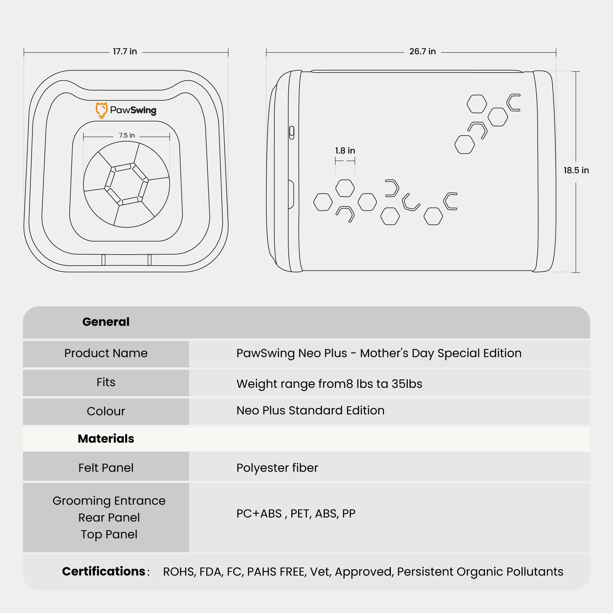 PawSwing Neo Plus