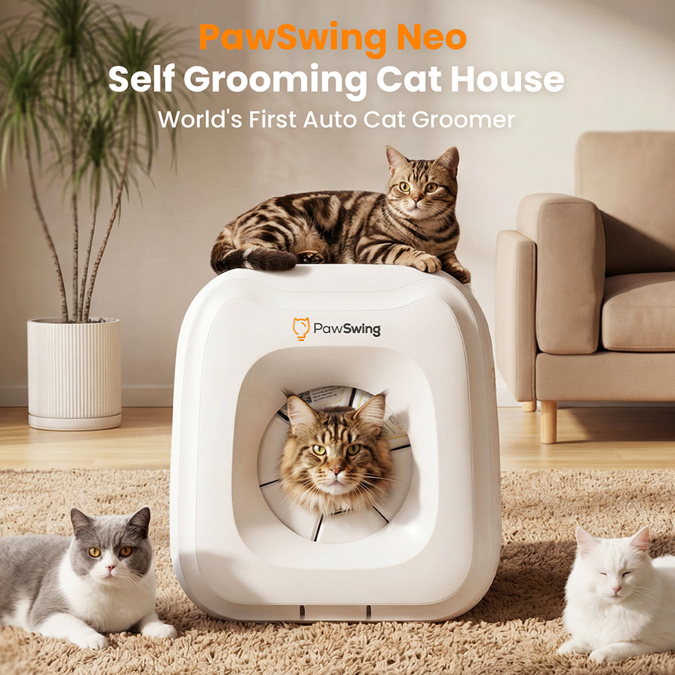 Cat Self-Groomer | Best Cat Brush | Cat Grooming – PawSwing